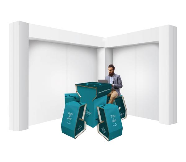 Ecostand Deluxe L-vorm