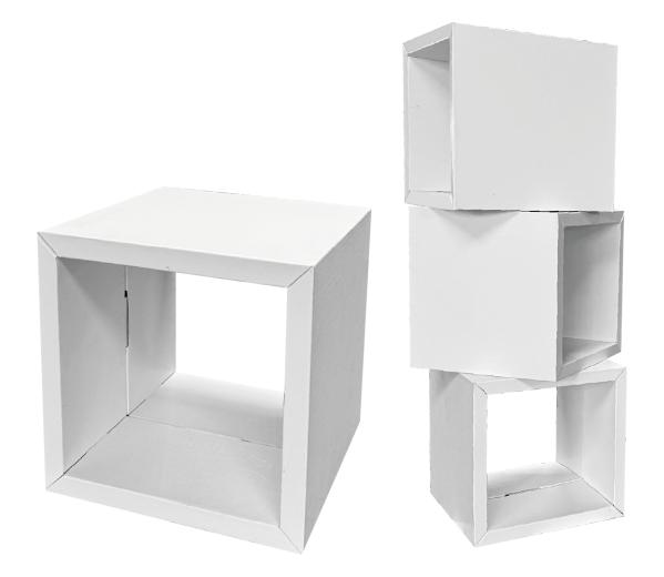 Open kubus blokken