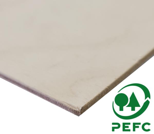 3 laags populier hout 4mm