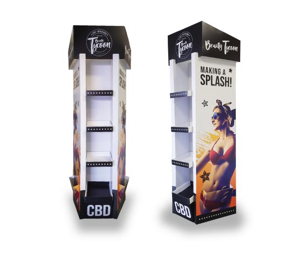 Kast met 6 haken